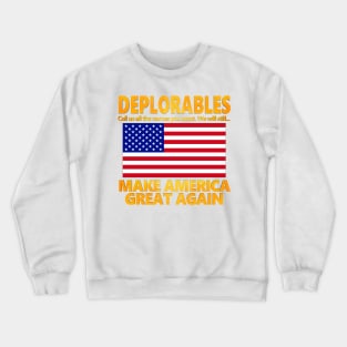 Deplorables MAGA Crewneck Sweatshirt